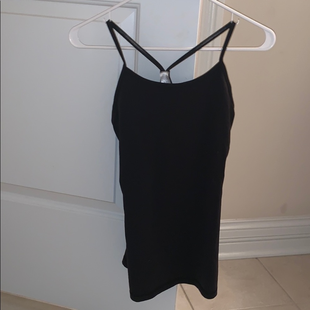 Ivivvia black work out tank top